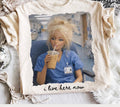 Nurse I Live Here Now Funny Graphic Tee
