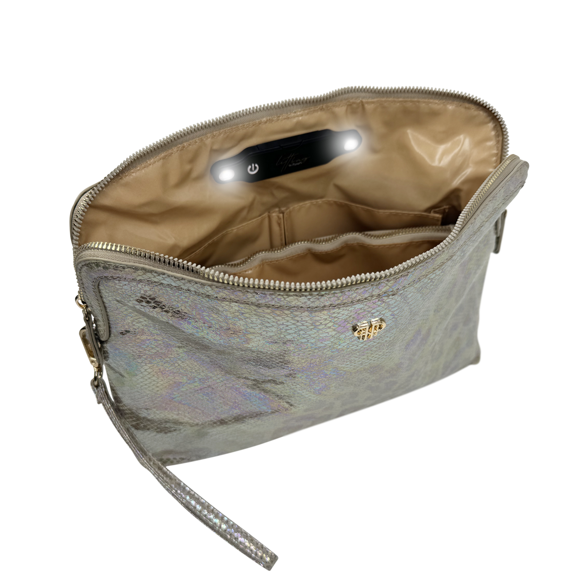 NEW Updated Litt Makeup Case - Glimmer Leopard-2