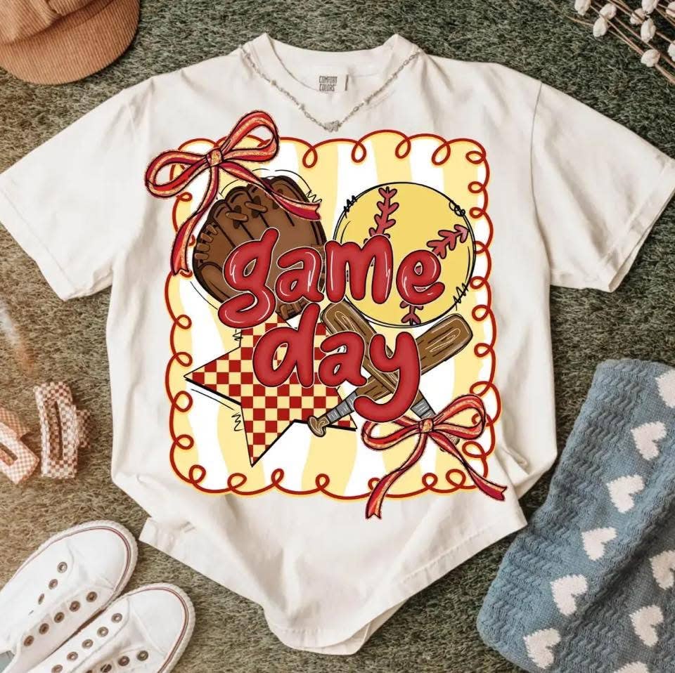 Game Day Softball/Baseball Graphic Tee