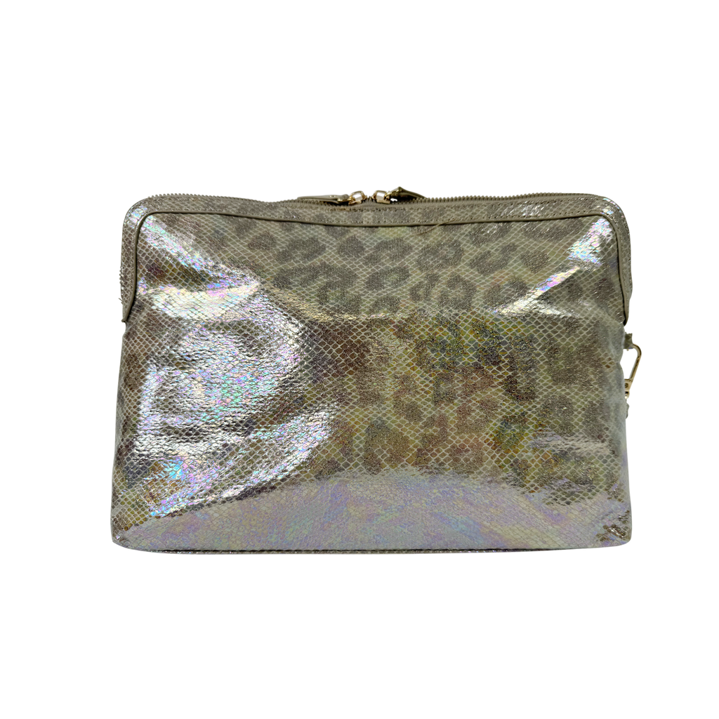 NEW Updated Litt Makeup Case - Glimmer Leopard