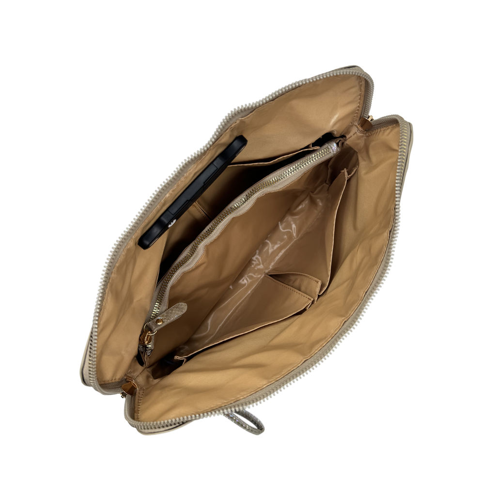 NEW Updated Litt Makeup Case - Glimmer Leopard