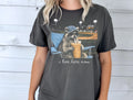 Raccoon I Live Here Now - Funny Graphic Tee