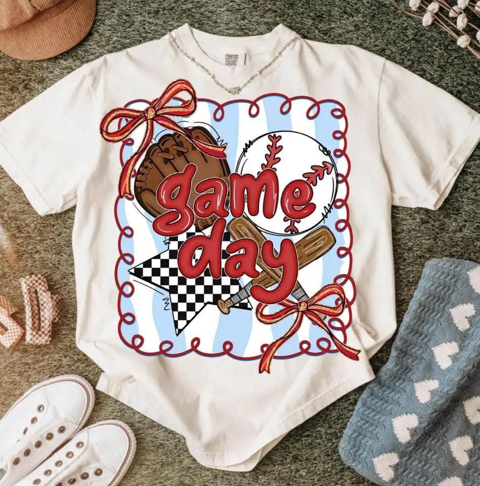 Game Day Softball/Baseball Graphic Tee