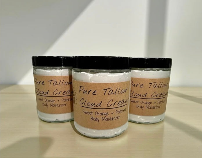 Pure Tallow Cloud Cream Sweet Orange + Patchouli