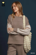 SPACEKNIT Colorblock Pullover