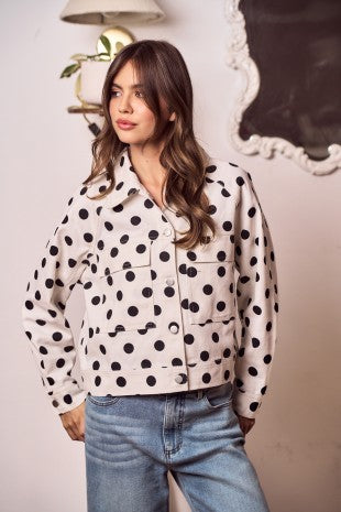 Dotted Charm Polka Dream Jacket-4