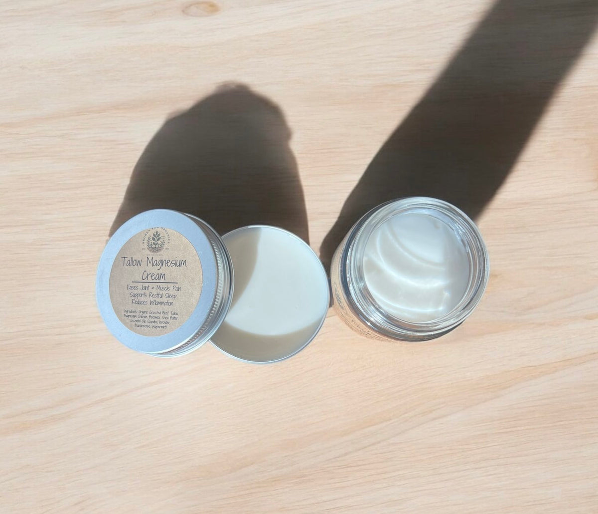 Tallow Magnesium Cream 2 oz.